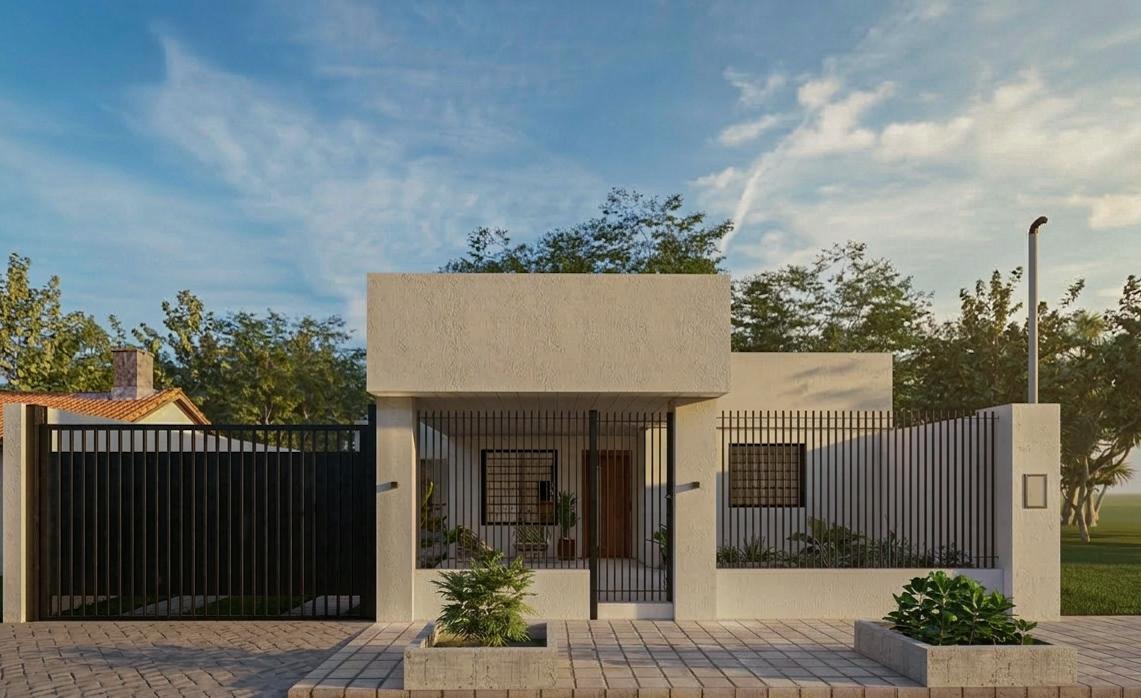 Proyección arquitectónica exterior del Proyecto 1